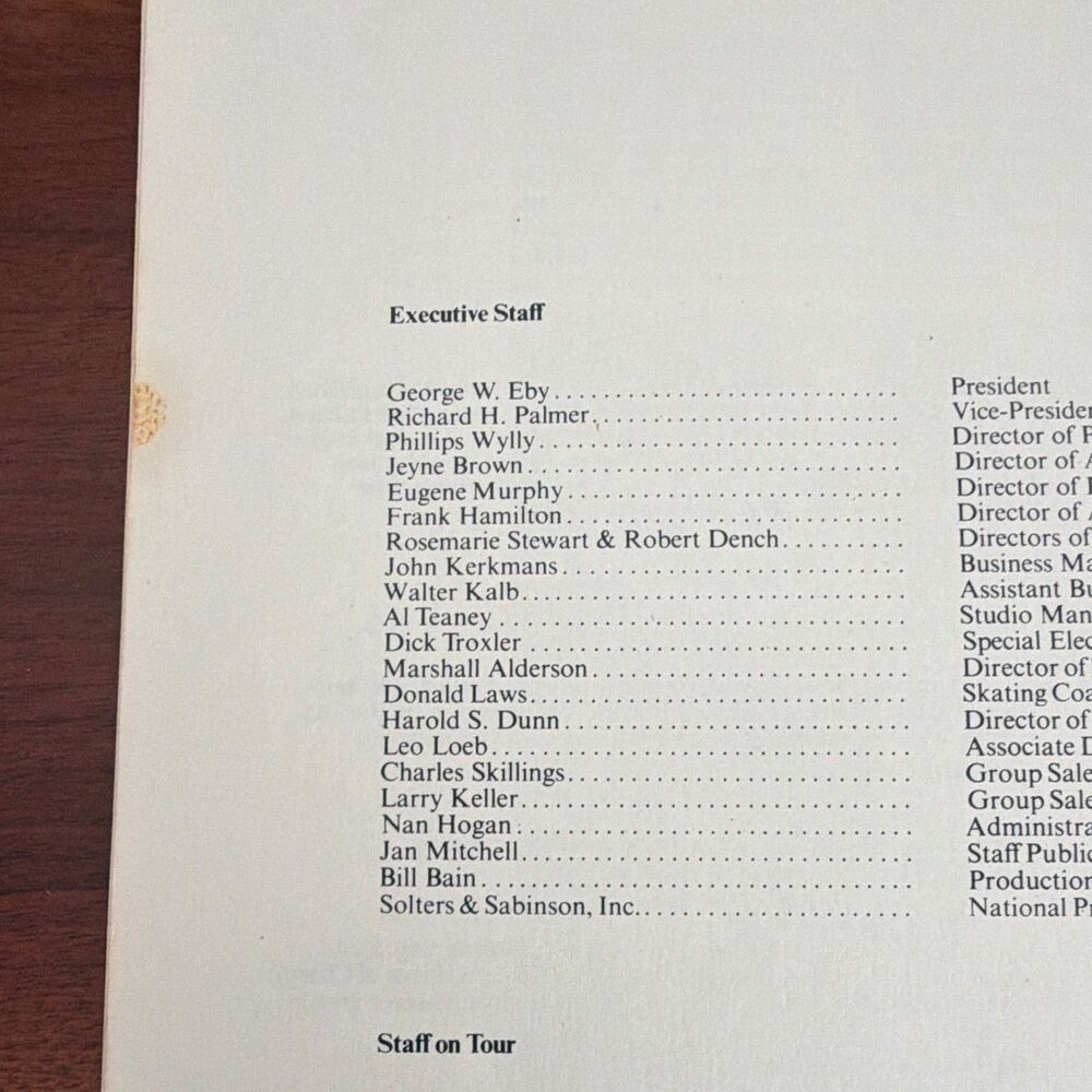 Ice Capades 28th Edition Program & Program Booklet (Copyright 1968) - Picture 13 of 16